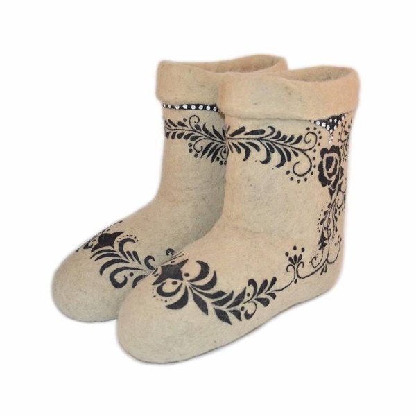 Красивые валенки