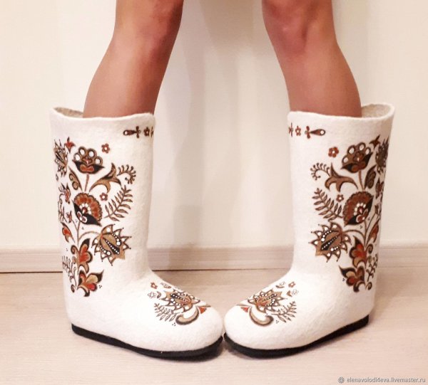Валенки женские модные