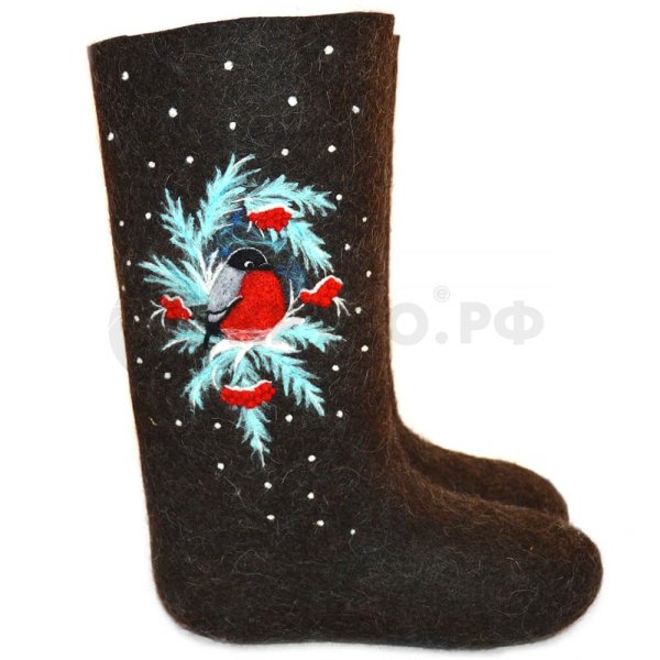 Украшение валенок