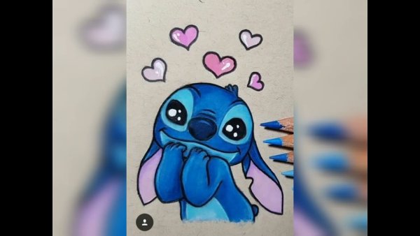 Рисуночки Стич