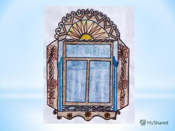 Расписные окна на Руси