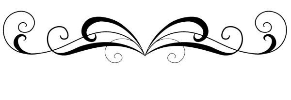 Красивый узор в конце текста