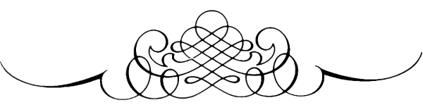 Красивый узор в конце текста