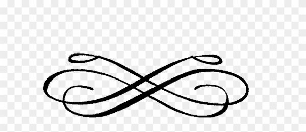 Красивый узор в конце текста