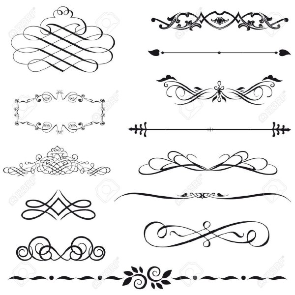 Узоры для текста