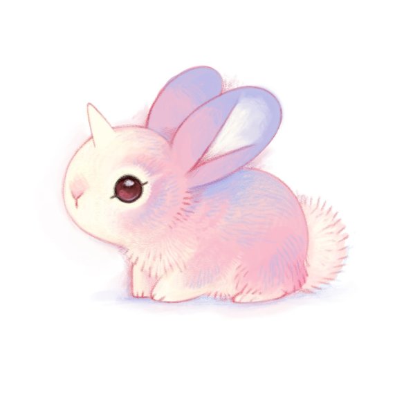 Милые мультяшные зайки