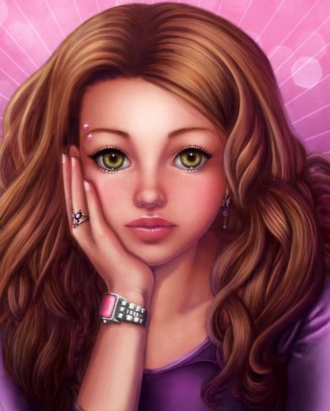 Портрет Арианы Гранде карандашом