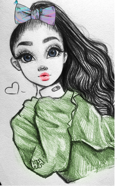 Рисование для девочек легкие