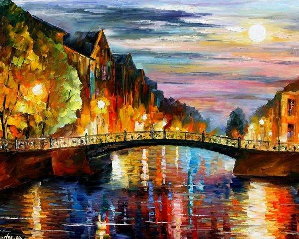 Леонид Афремов закат