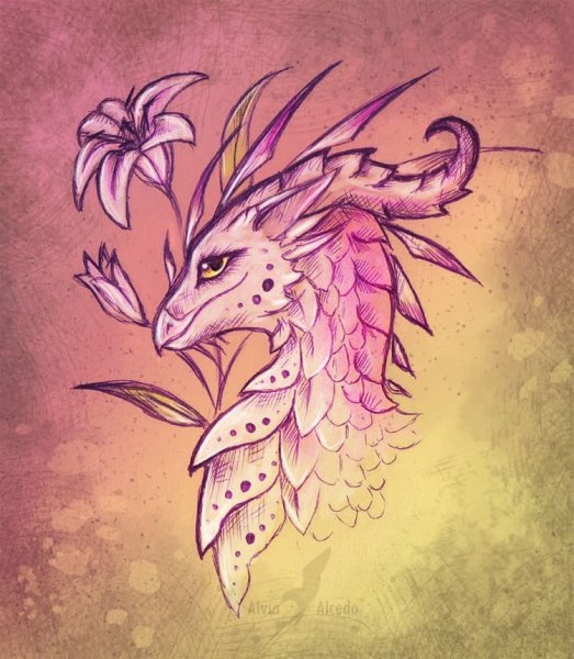 Alvia Alcedo космические драконы