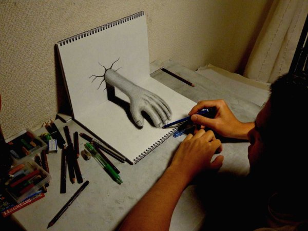 Бен Хайне 3 д рисунки