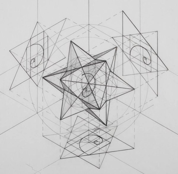 Фигуры сакральной геометрии золотое сечение