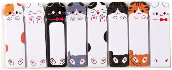 Закладки с котиками