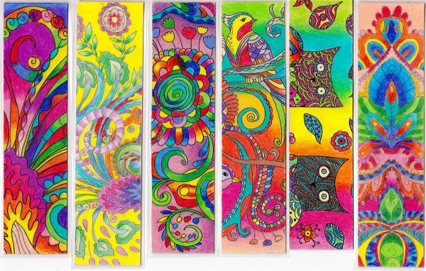 Красивые закладки для печати