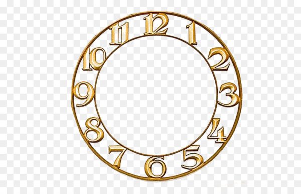 Цифры для часов для фотошопа