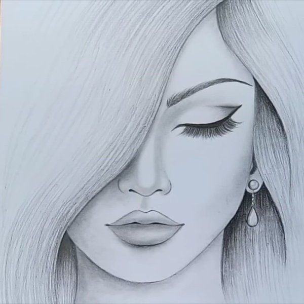 Нарисовать девушку