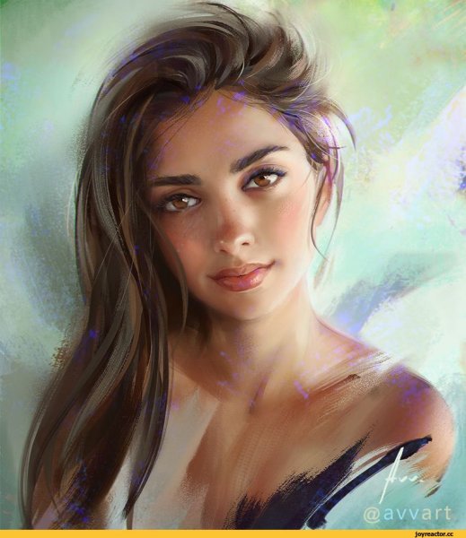 Нарисовать девушку