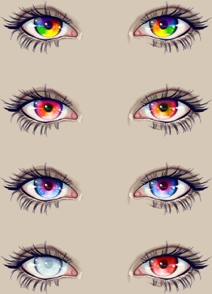 Красивые аниме глаза