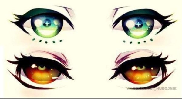 Два глаза аниме