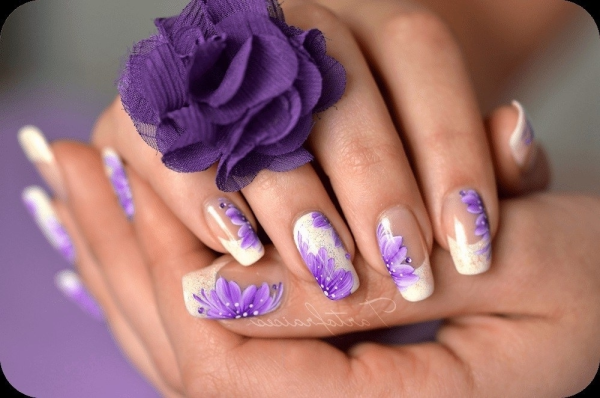 Красивые нарощенные ногти