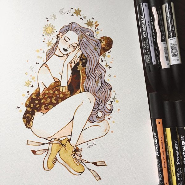 Рисунки для скетчбука