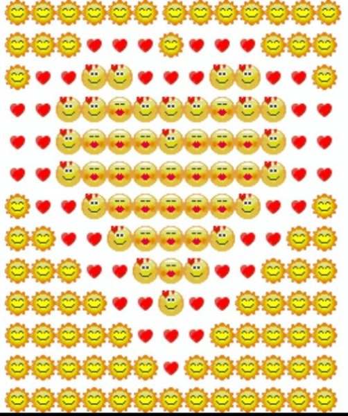 Картинки из смайлов