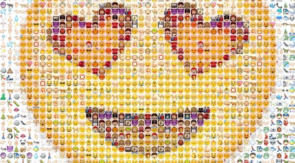 Сердце из смайлов