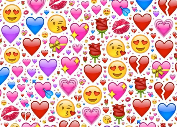 Фон из смайликов