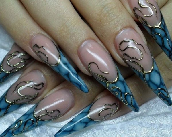 Ногти острые Веселые