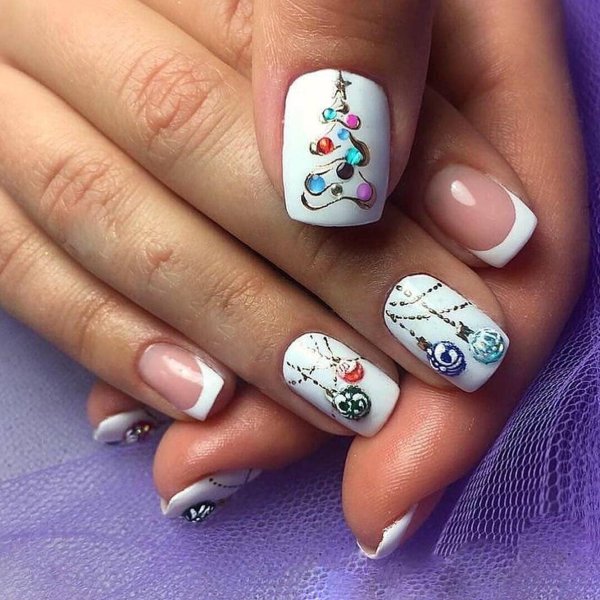 Зимние ногти