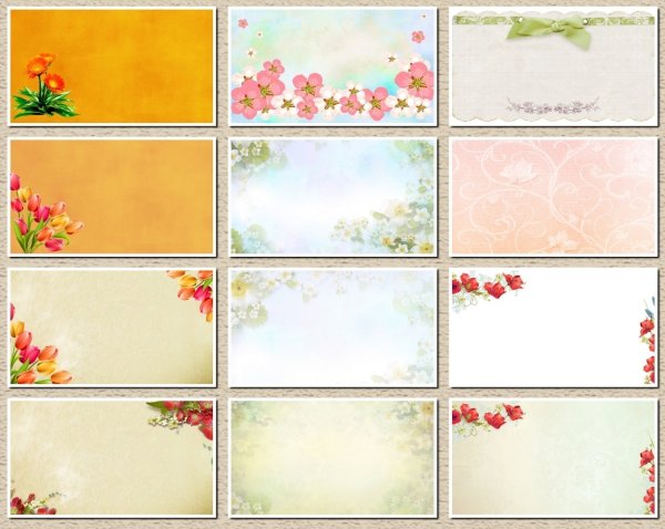 Визитка шаблон