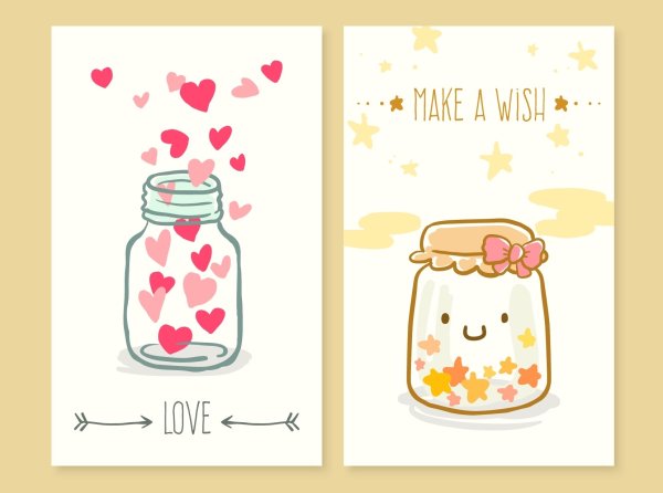 Милые открытки для печати