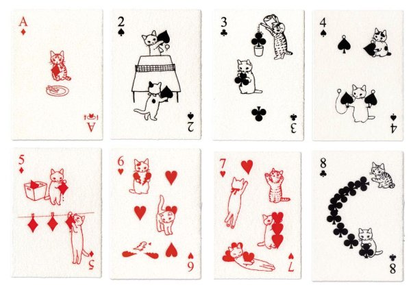 Колода карт с котиками