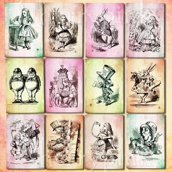 Колода карт из Алисы в стране чудес