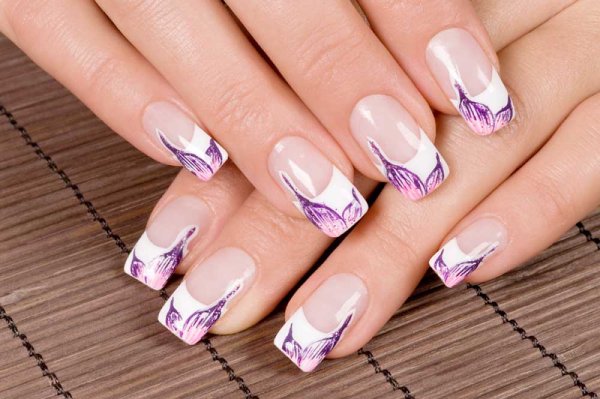 Ногти френч