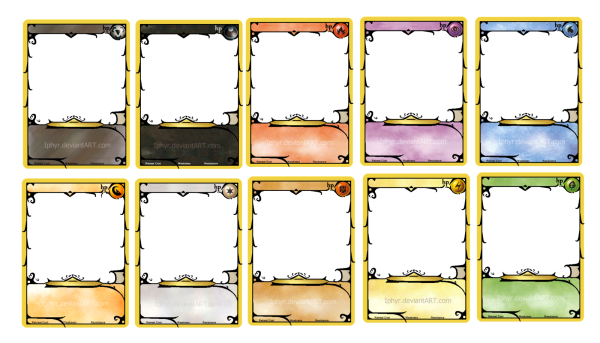 Заготовки для карточек