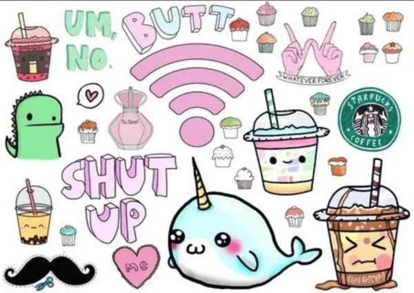 Стикеры для распечатки приложения