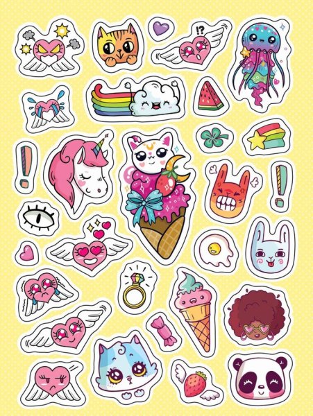 Самодельные наклейки