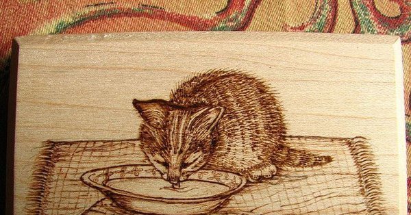 Рисунки на фанере