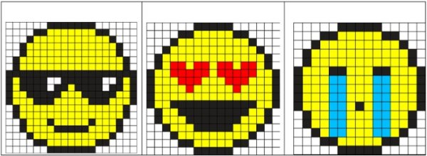 Рисунки по клеточкам