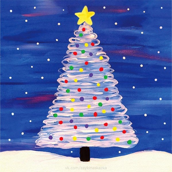 Новогодние темы для рисования