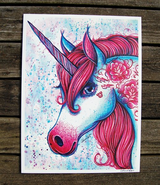 Единорог рисунок