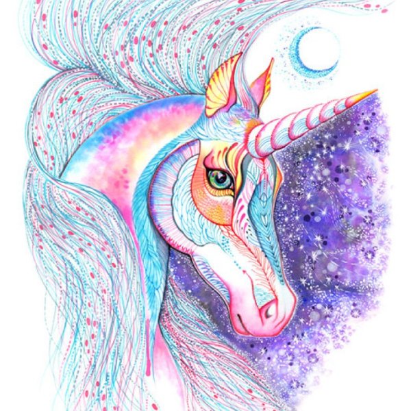 Единорог рисунок