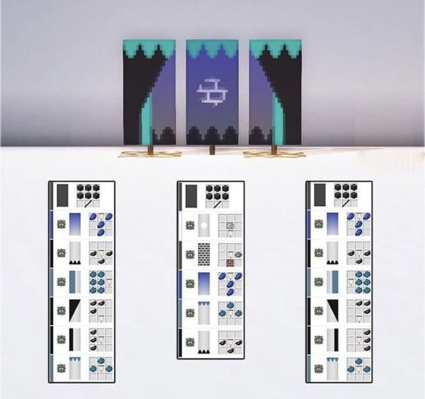 Флаги в МАЙНКРАФТЕ