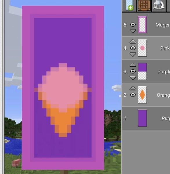 Флаги в МАЙНКРАФТЕ