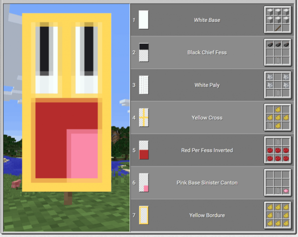 Флаги в МАЙНКРАФТЕ