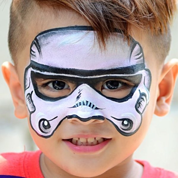 Детский аквагрим для мальчиков