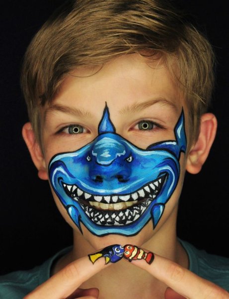 Аквагрим для мальчиков