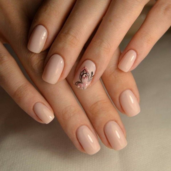 Нюдовый френч