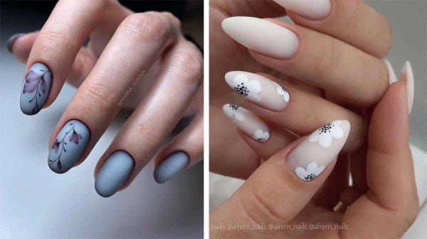 Маникюр в светлых тонах